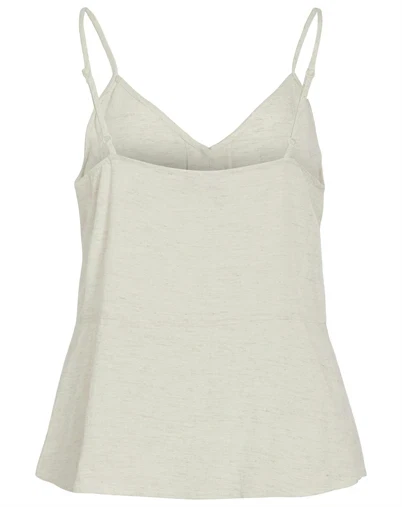Vila - VIKeta Siglet Top - Super Light Natural Melan
